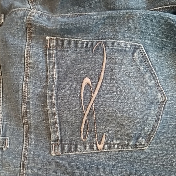 Style & Co. Jeans w/tummy control sz 16 short women's Denim Jean's - Picture 6 of 9